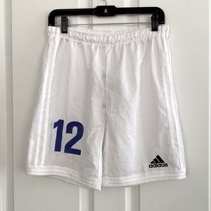 Adidas White Youth Condivo 14Y Short Soccer Short NEW